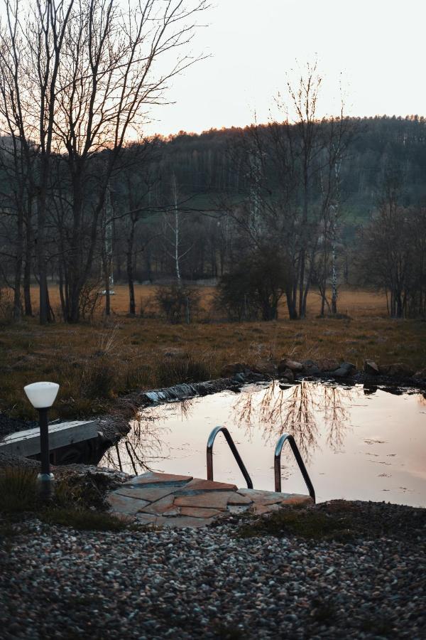 Chalupa Hunikov Česká Kamenice Exteriör bild
